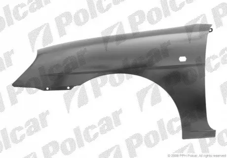 Крыло переднее правое Polcar 292302
