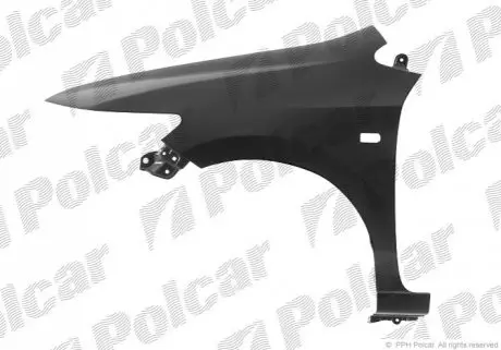 Крыло переднее правое Polcar 385102-1
