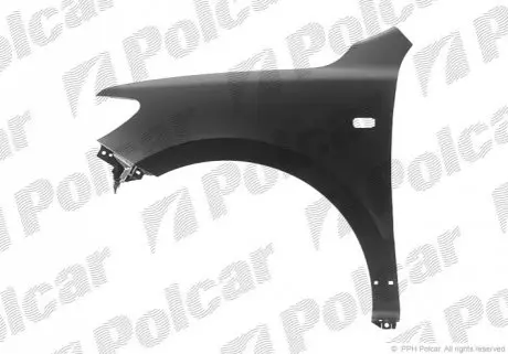 Крило переднє праве Polcar 405102-2