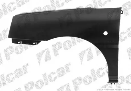 Крило переднє праве Polcar 411602