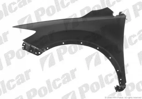 Крило переднє праве Polcar 458502