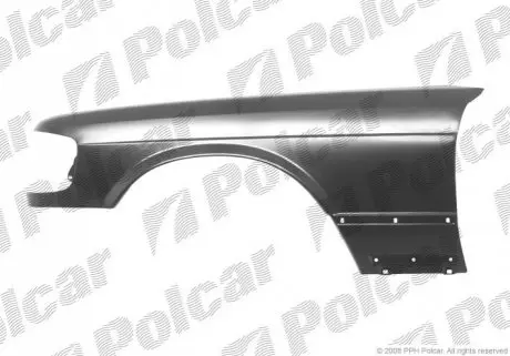 Крыло переднее правое Polcar 502602