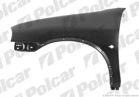 Крыло переднее правое Polcar 555502-1