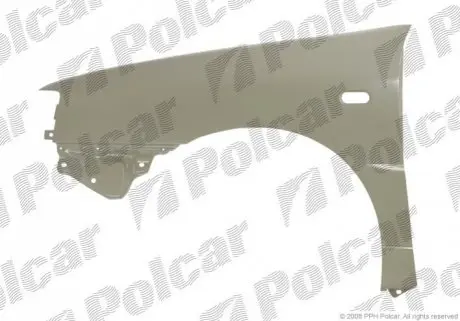 Крило переднє праве Polcar 672102