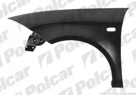 Крыло переднее правое Polcar 672402-J
