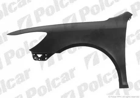 Крило переднє праве Polcar 692302-J