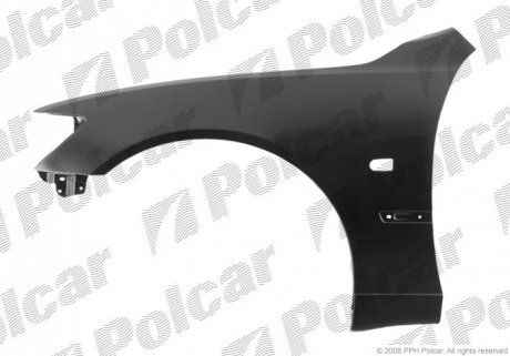 Крило переднє праве Polcar 801002