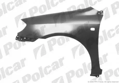 Крило переднє праве Polcar 811402