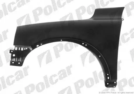 Крыло переднее правое Polcar 909002
