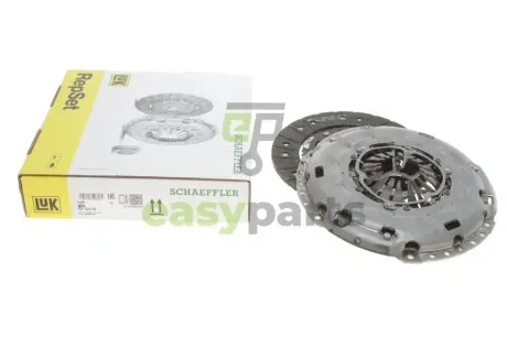 Комплект зчеплення Mitsubishi Lancer VIII 2.0 DI-D 08- LuK 624337409