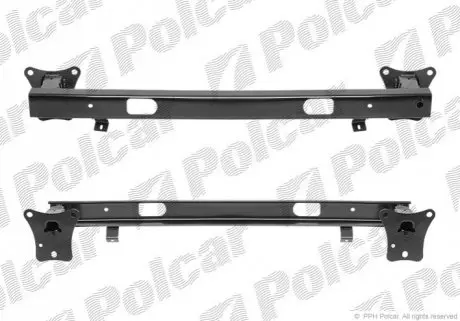 Усилитель бампера Polcar 235296-3