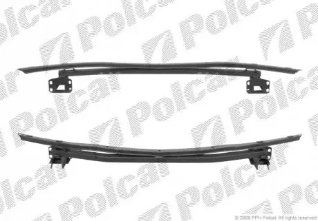 Усилитель бампера Polcar 381107-3