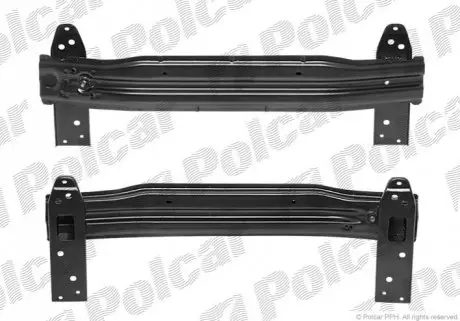 Усилитель бампера Polcar 410807-3
