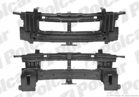 Усилитель бампера Polcar 556507-3
