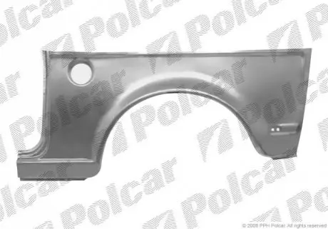 Крило заднє правий Polcar 300084-1