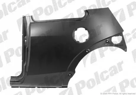 Крыло заднее правый Polcar 320084
