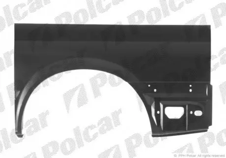 Фото крило заднє правий Polcar 324784-6 Крило заднє правий Polcar 324784-6