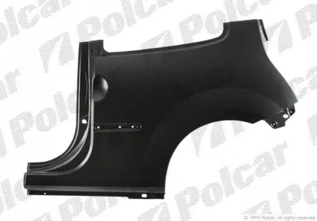 Фото крыло заднее правый Polcar 600184 Крыло заднее правый Polcar 600184