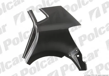 Крило заднє правий Polcar 953384-5