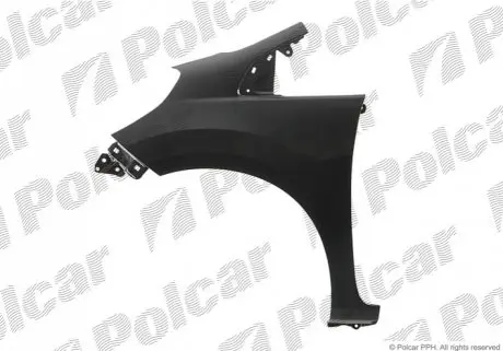 Крило переднє ліве Polcar 38L101