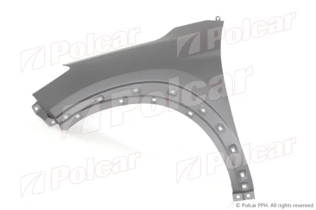 Крыло переднее левое Polcar 40X201