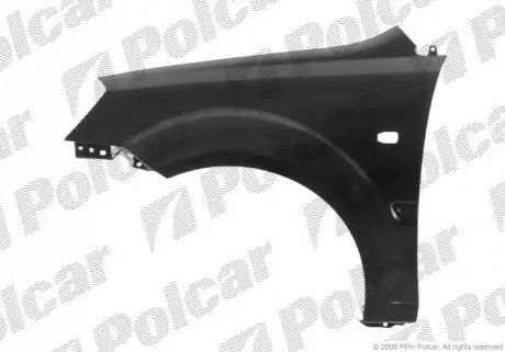 Крило переднє ліве Polcar 411701