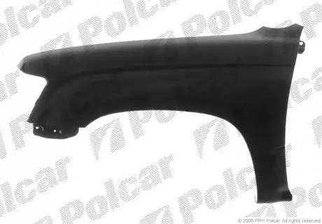 Крыло переднее левое Polcar 817401