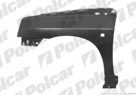 Крило переднє ліве Polcar 600601