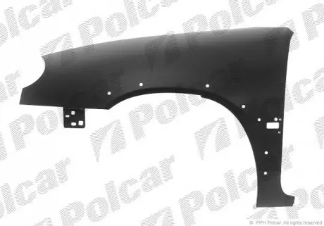 Крило переднє ліве Polcar 230601-2