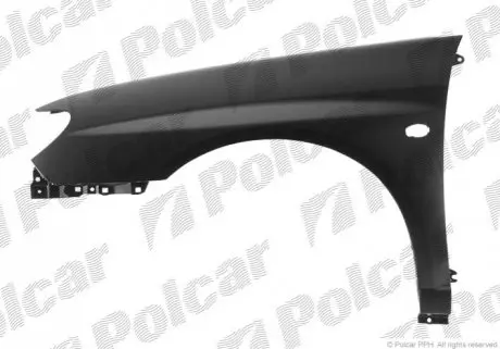 Крило переднє ліве Polcar 721401-1