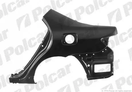 Крыло заднее правый Polcar 811784