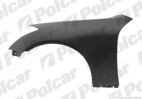 Крыло переднее левое Polcar 351901