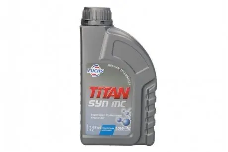 Фото олива двигуна 1L TITAN SYN MC 10W-40 A3/B4 FUCHS TITANSYNMC10W401L Олива двигуна 1L TITAN SYN MC 10W-40 A3/B4 FUCHS TITANSYNMC10W401L