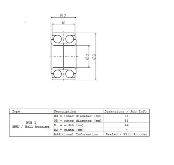 Підшипник ступиці NSK ZA51BWD01B1CA9701