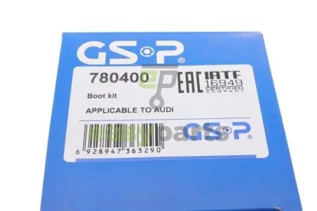 Пильник ШРКШ (зовнішній) Audi A4/A5/Q5 08- (24.5x108) GSP 780400