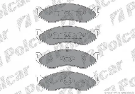 Тормозные колодки Polcar IE140968