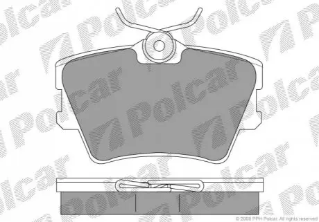Тормозные колодки Polcar S70-1129