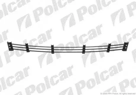 Решітка в бампері Polcar 202227