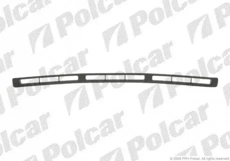 Решітка в бампері Polcar 550827