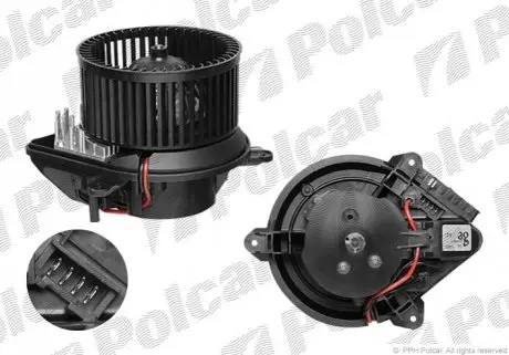 Вентилятор кабіни Polcar 2304NU-1