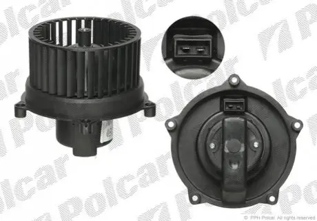 Вентилятор кабіни Polcar 9566NU-2