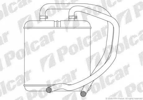 Радиатор обогрева Polcar 3052N81X