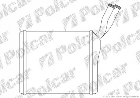 Радиатор обогрева Polcar 5580N8A1