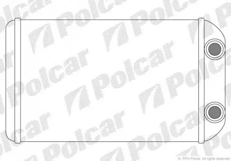 Радіатор обігріву Polcar 8112N8-1