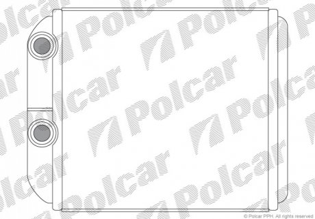 Радіатор обігріву Polcar 9040N8A1