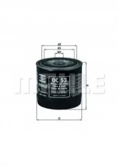 (МАХЛЕ) MAHLE / KNECHT OC53