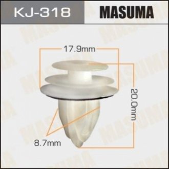 Клипса крепёжная MASUMA KJ318