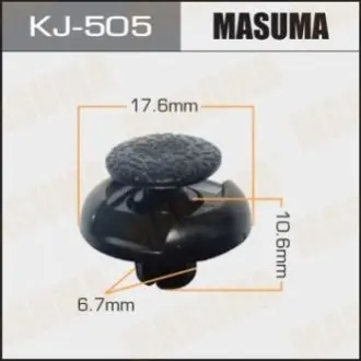 Клипса крепежная MASUMA KJ505