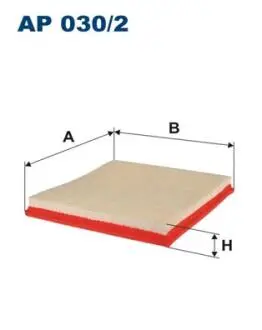 Повітряний фільтр FILTRON AP0302