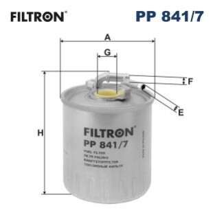 Паливний фільтр FILTRON PP8417